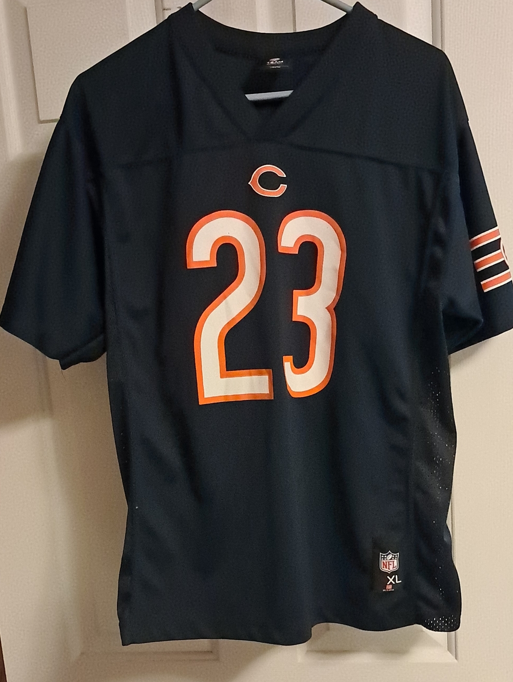 Chicago Bears Kids #23 HESTER NFL Navy Football Jersey